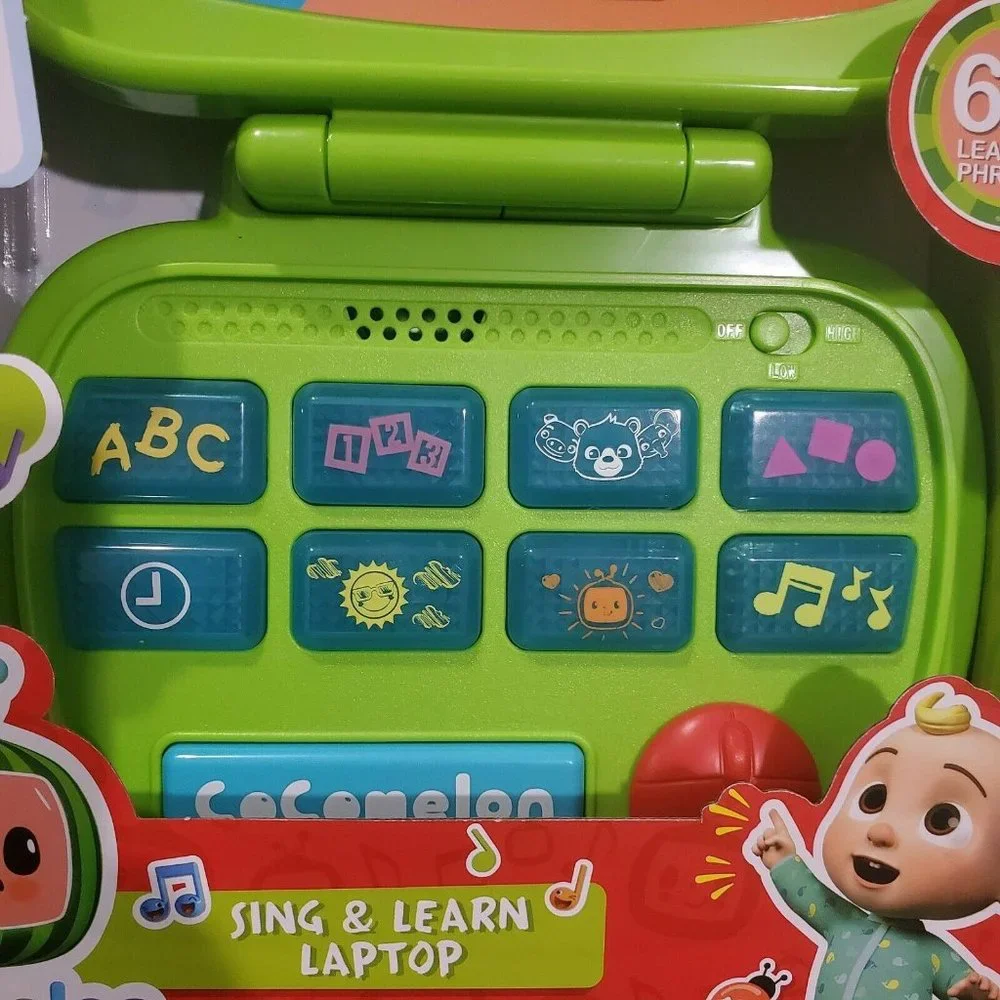 Cocomelon Laptop Toy Sing and Learn Kids Brand New Factory Sealed